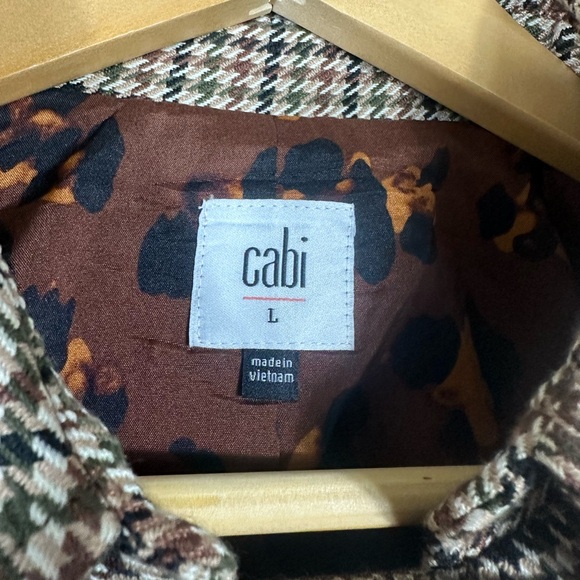 Cabi Heritage Houndstooth Showroom Jacket - Size Large - Picture 4 of 11